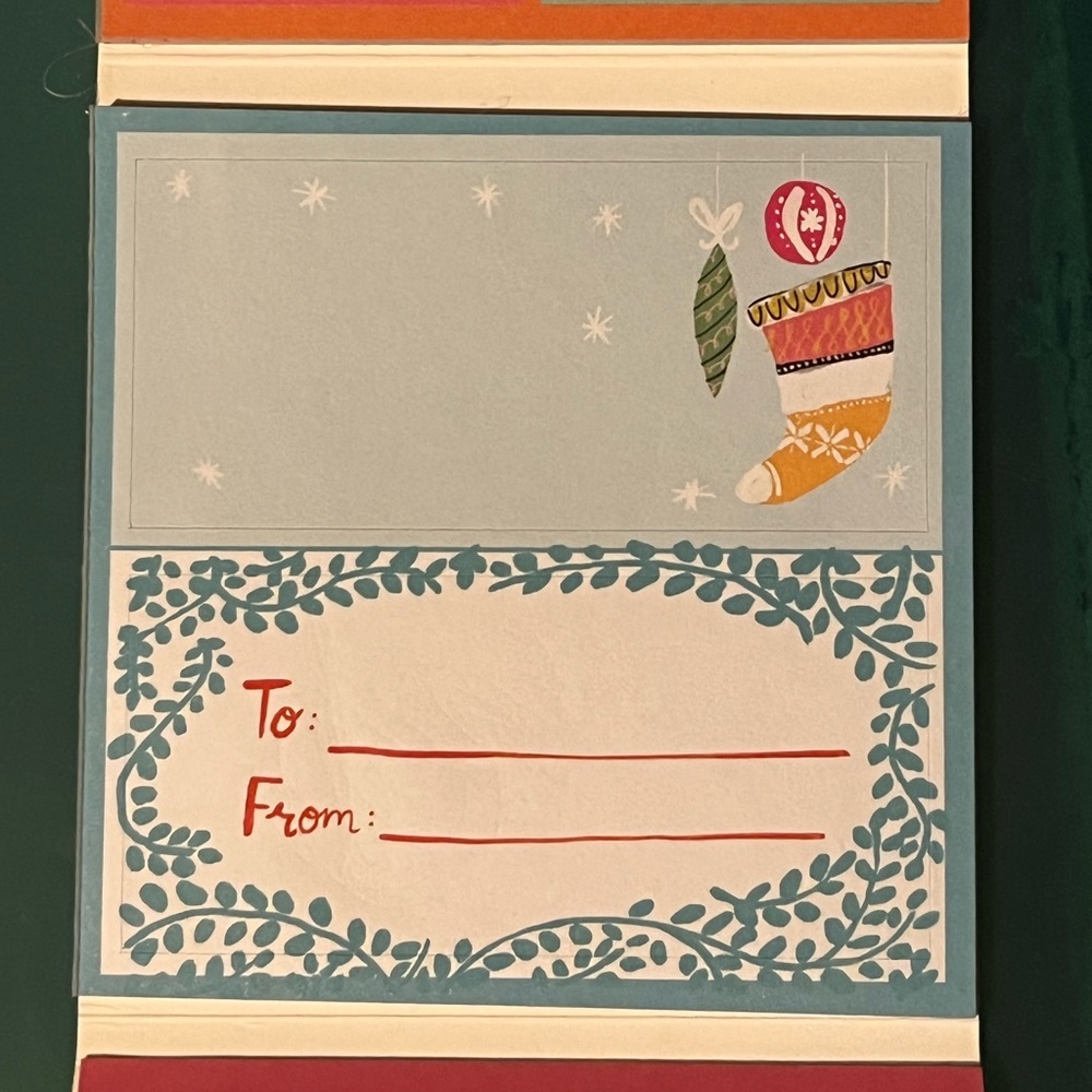 Anthropologie Christmas Gift Labels x 2 - Picture 10 of 11